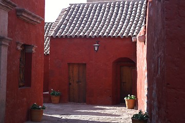 Image showing Santa Catalina monastery in Arekipa