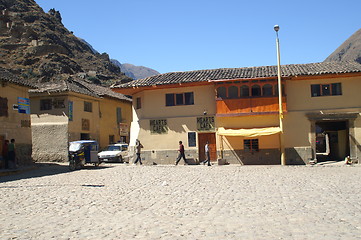 Image showing ollantaytambo old inca town