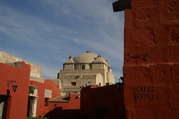 Image showing Santa Catalina monastery in Arekipa