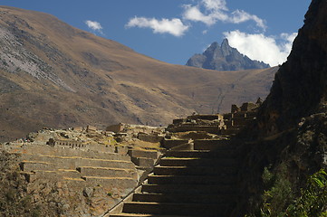 Image showing ollantaytambo old inca town