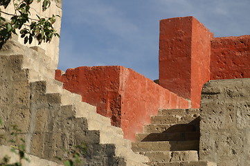 Image showing Santa Catalina monastery in Arekipa