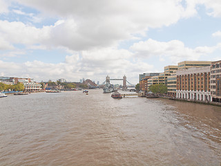 Image showing River Thames in London