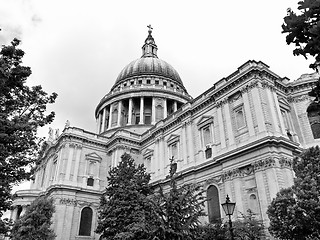 Image showing St Paul Cathedral, London