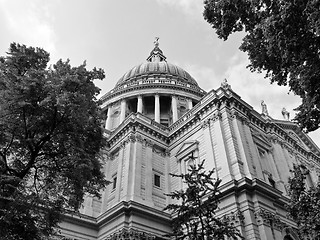 Image showing St Paul Cathedral, London