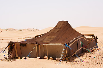 Image showing Desert Camp