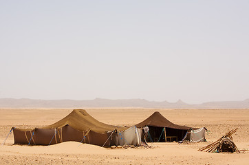 Image showing Desert Camp