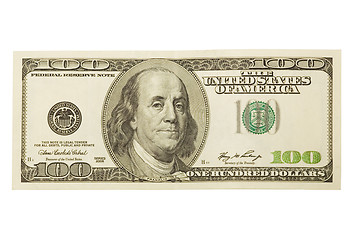 Image showing One hundred dollar