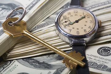 Image showing Time And Money - Business Success Concepts