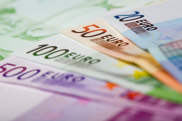 Image showing Euro Banknotes