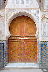 Image showing Moroccan entrance