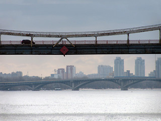 Image showing bridges of Kiev