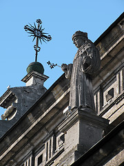 Image showing statue on Bernardine Church