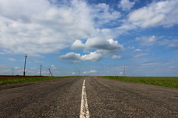 Image showing countryside road