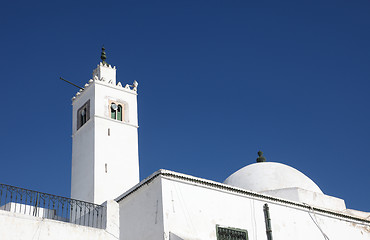 Image showing Tunisia-Sidi Bou Said, mosque