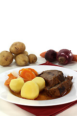 Image showing fresh Roast beef