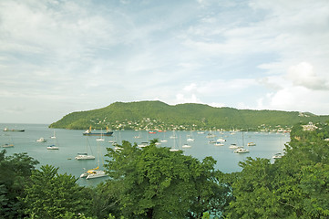 Image showing    Port Elizabeth harbor Bequia St. Vincent and The Grenadines