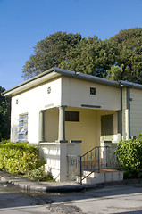 Image showing typical house architecture style cottage guest house St. Lawrenc