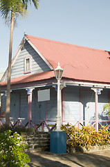 Image showing typical house architecture  cottage St. Lawrence Gap Barbados