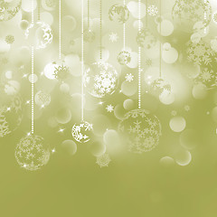 Image showing Elegant christmas background. EPS 8