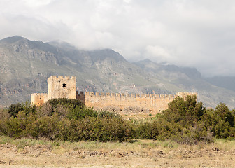 Image showing Frangokastello fort on Crete