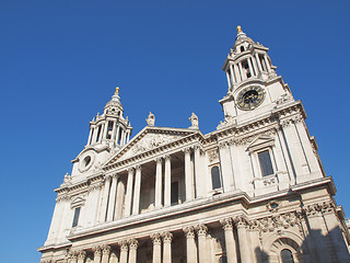 Image showing St Paul Cathedral, London