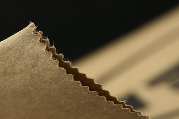 Image showing Part of a paper bag