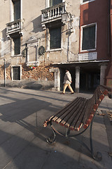 Image showing Square Zambelli, Venice.