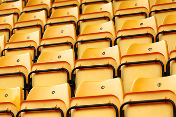 Image showing stadium seat