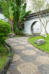 Image showing chinese garden