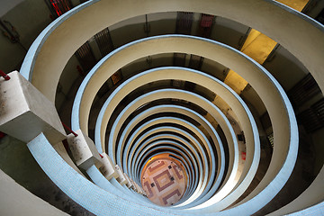 Image showing public apartment block in Hong Kong