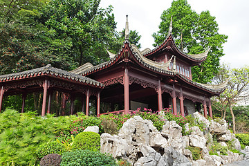 Image showing chinese garden