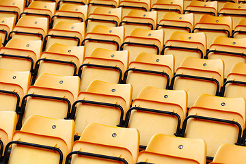 Image showing seats in stadium