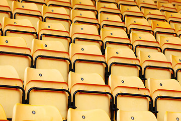 Image showing stadium seat