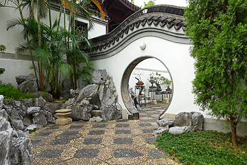 Image showing chinese garden