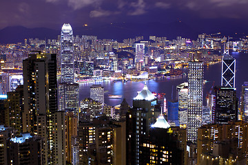 Image showing Hong Kong night