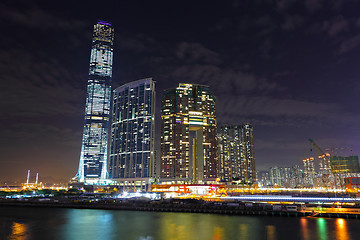 Image showing kowloon at night