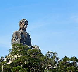 Image showing Big Buddha in Hong Kong