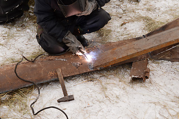 Image showing welder