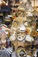 Image showing Venetian masks