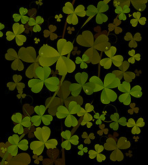 Image showing St. Patrick's day abstract background