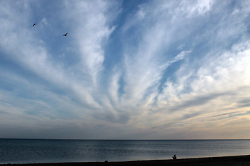 Image showing Evening at Black Sea