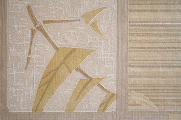 Image showing Chinese bamboo wallpaper can use as background