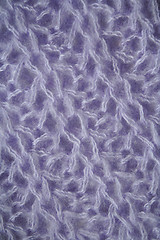 Image showing Lilac wool background