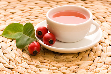 Image showing rose hip tea 