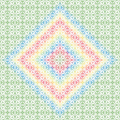 Image showing Seamless floral pattern