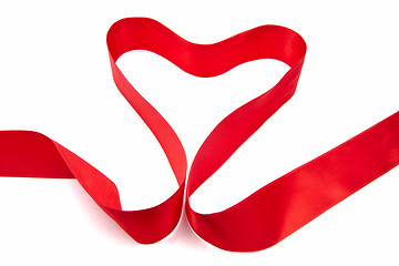 Image showing Red ribbon