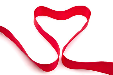 Image showing Red ribbon