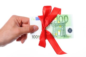 Image showing money gift