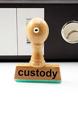 Image showing custody