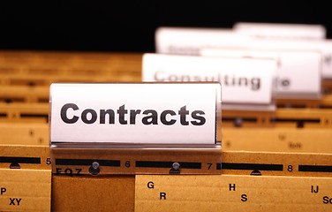 Image showing contract